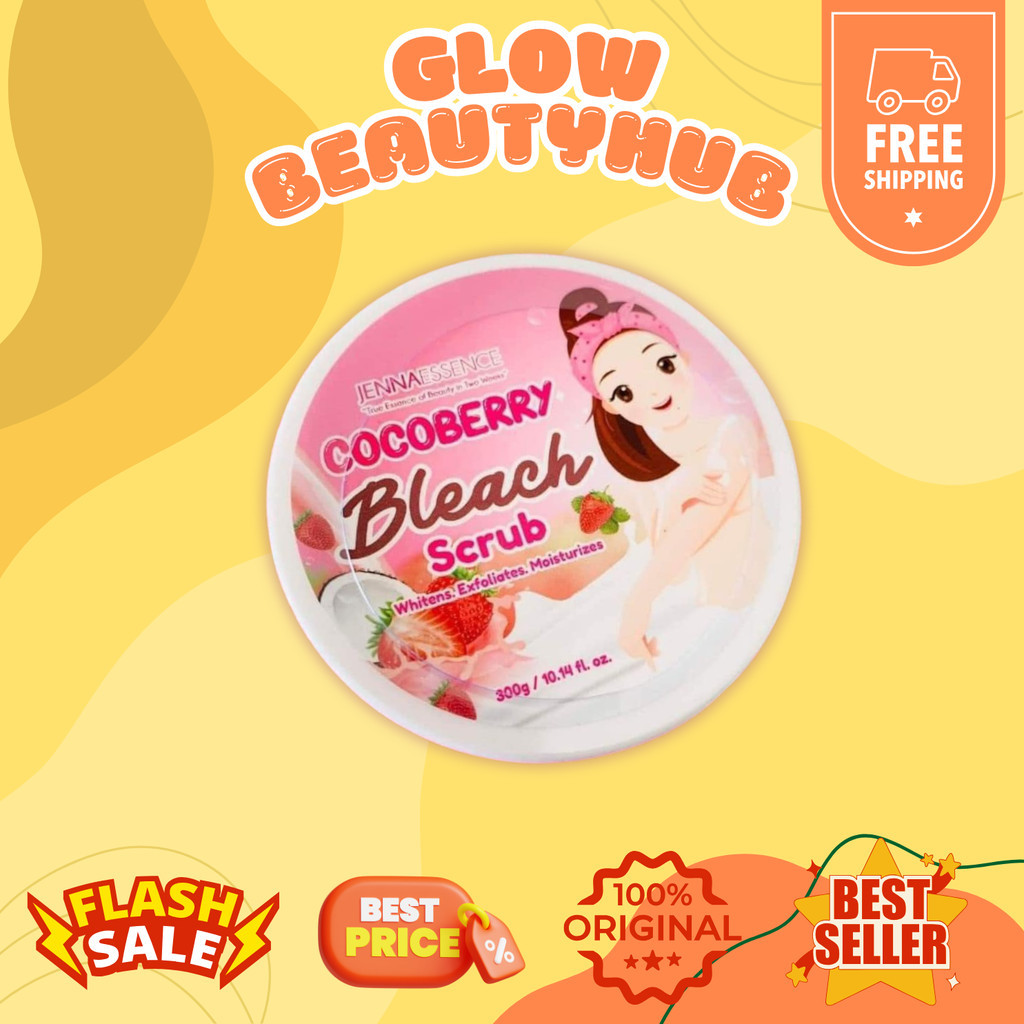 Cocoberry Bleaching Scrub Intense Whitening Bleach Scrub Shopee