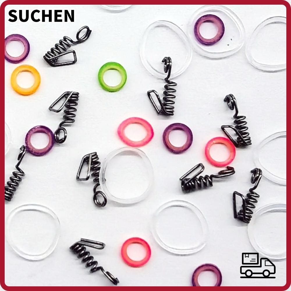 SUCHENPH 10pcs Live Shrimp Bait Hooks Spring, 2/0# 3/0# Pickerel High ...