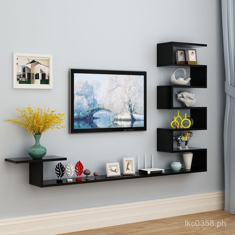 9U Wall-Mounted TV Storage Cabinet for Two Sides of TV, Set-Top Box ...