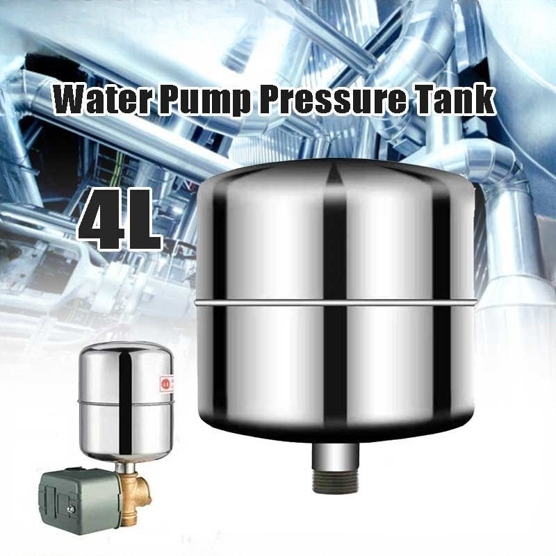 4L Stainless Steel Automatic Pressure Tank Water Pump Tank Shopee Philippines
