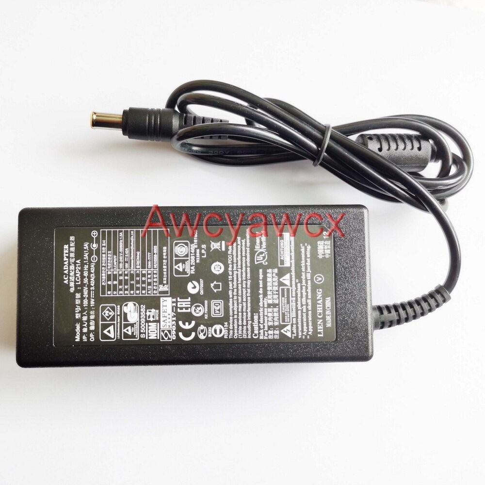 GG+AC DC 19V 3.1A 1.2A 1.3A 1.6A 1.7A 2.1A 2.53A 3.42A Adapter Power ...
