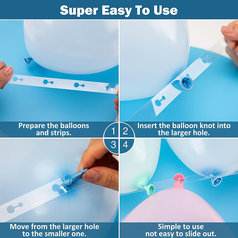 5M Balloon Chain Birthday Party Decorations Arch Kit Balloon Tools ...