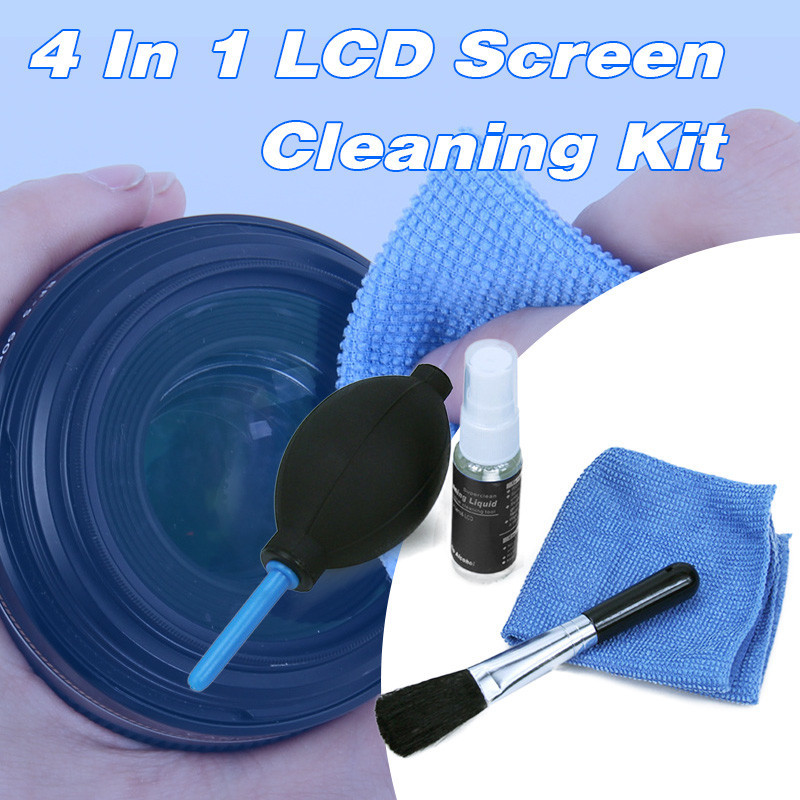 4 In 1 LCD Cleaner Laptop Computer Screen TV LCD LED PC Monitor Cleaner ...