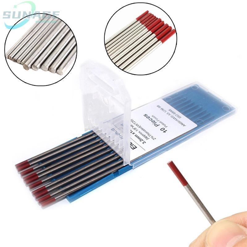 【SIPSUNAGE】Thoriated Tungsten Electrode Rods for TIG Welding 10 PCS ...