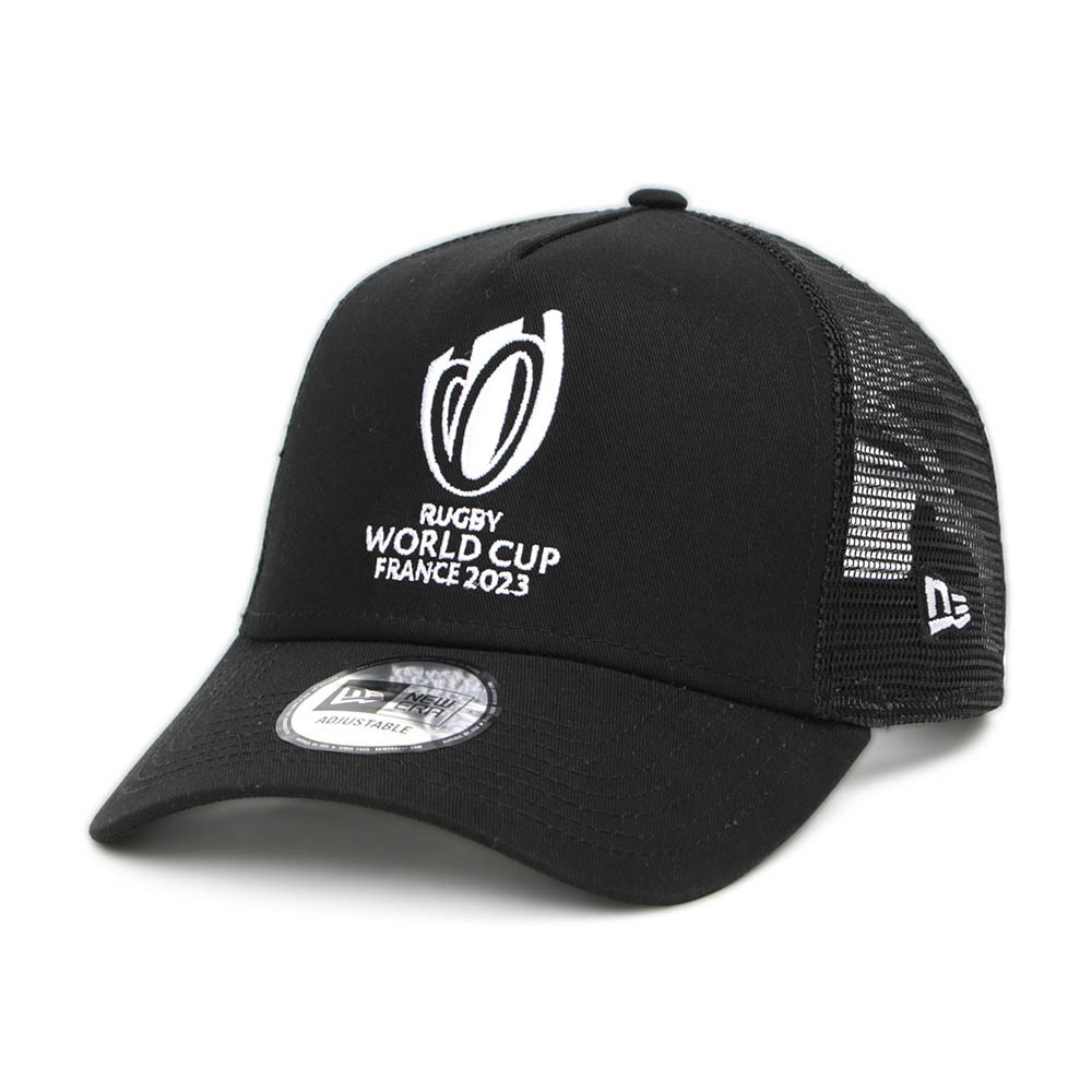 Rugby World Cup France 2023 Black 9FORTY A-Frame Trucker Cap | Shopee ...