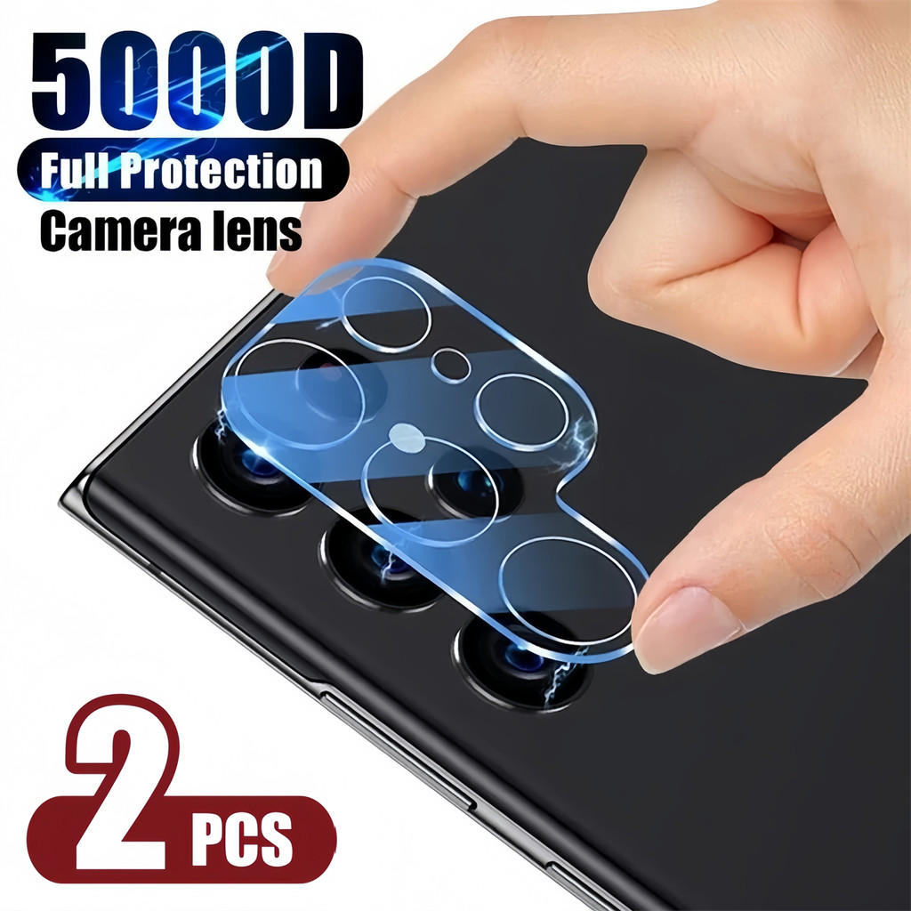 2 Pcs 9H Camera Lens Protector for Samsung Galaxy S25 S24 S23 S22 S21 ...