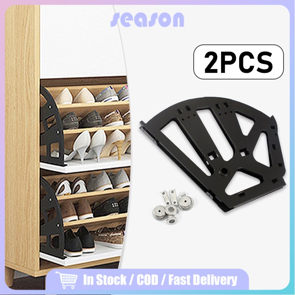 2Pcs Shoe Cabinet Hinges Shoe Rack Flip Rack Heavy Duty Cabinet Hinge ...
