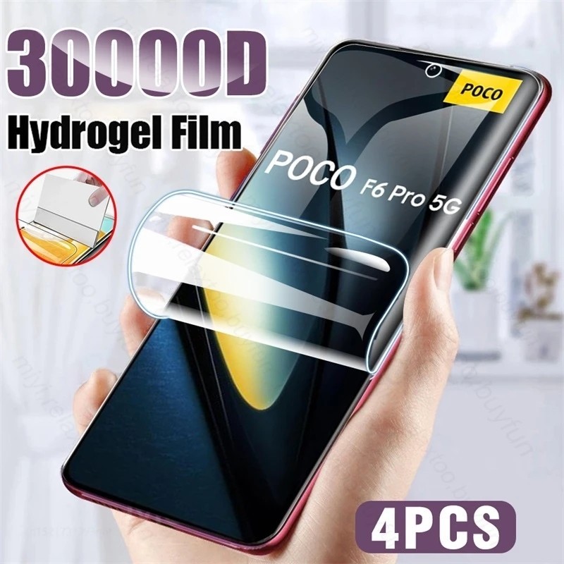 Lot De 2 Films De Protection écran Hydrogel Taperso Pour POCO F6 Pro - Neuf