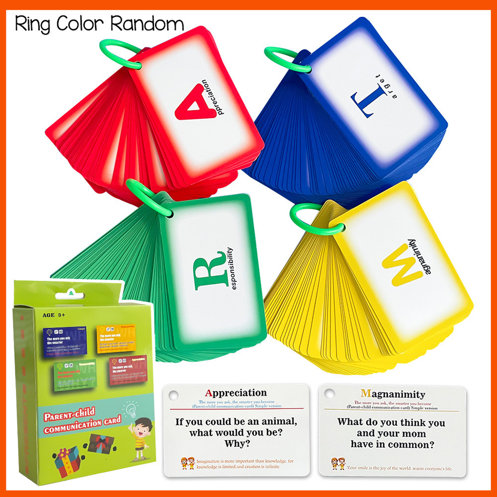 192 PCS Parent-Child Daily Conversation Starters Cards - Kids Fun ...