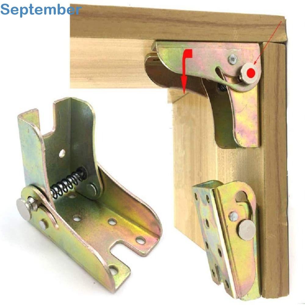 SEPTEMBERHL Folding Table Leg Bracket, Table Connector Foldable Folding ...