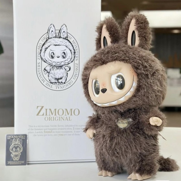 New Zimomo Labubu The Monsters - I Found You 58 cm Original Popmart ...