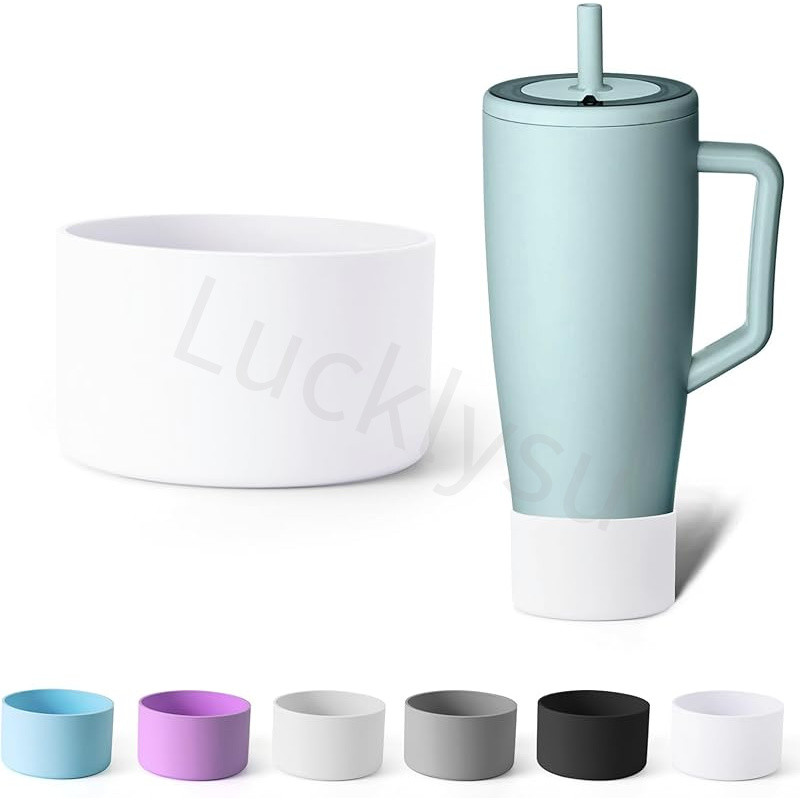 Silicone Boot & Rhinestone Straw Cover For BrüMate Era Tumbler – Anti-Slip Protector & Magnetic Lid