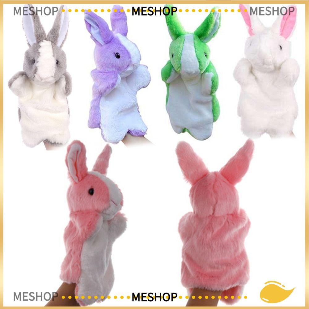 ME Hand Puppet, Animal Rabbit 11.8 Inch Finger Puppets, Fashion Soft ...