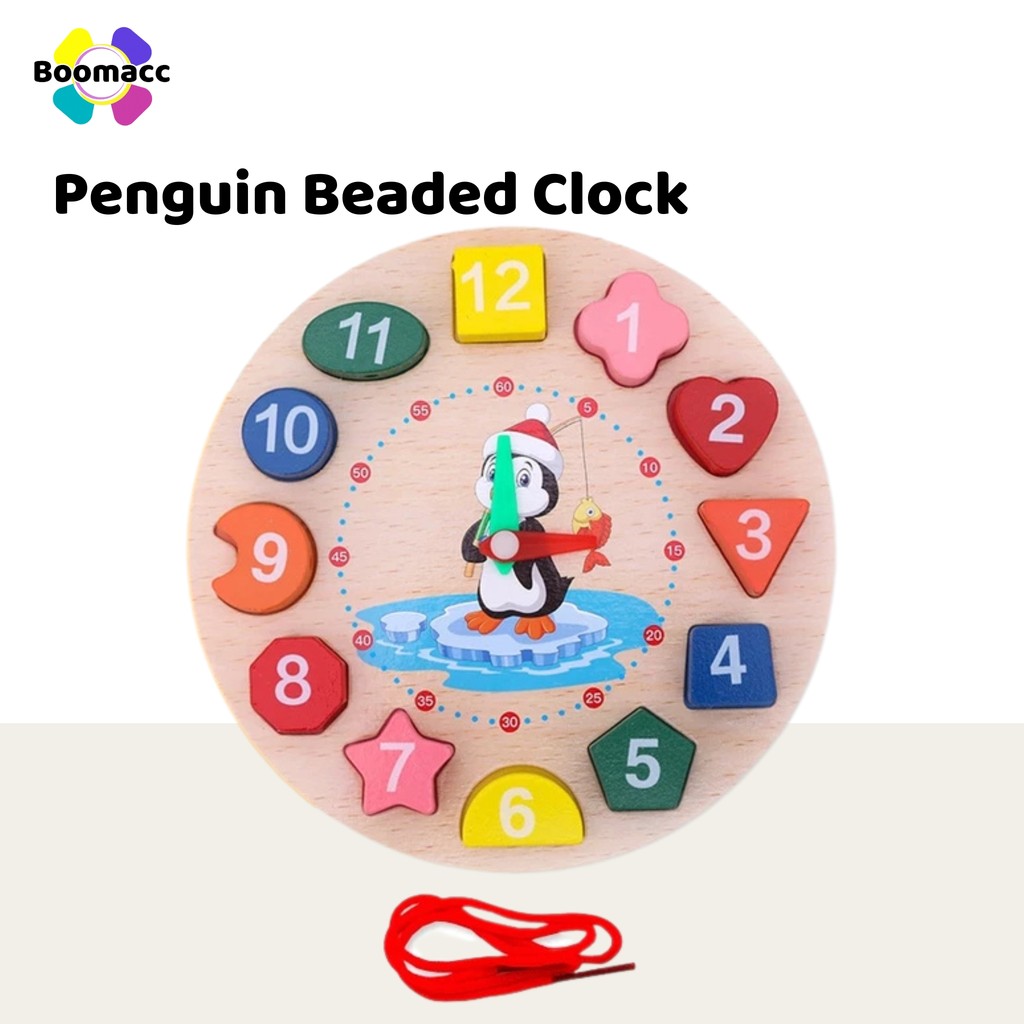 KAYU Boomacc Children's Shape Wooden Puzzle Educational Toys Wooden ...