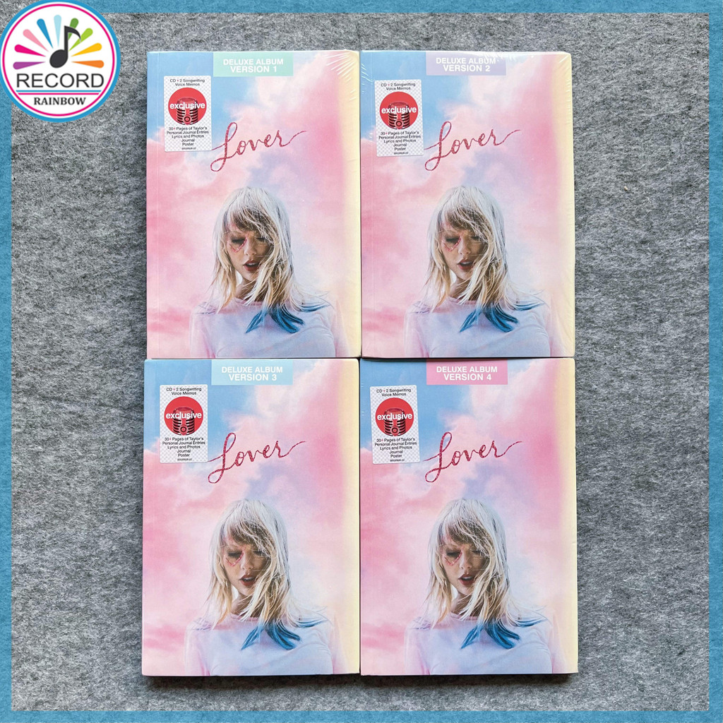 Taylor Swift Lover 数量限定盤Version1〜4 4点 Lover (Deluxe Album Version 1) [輸入盤][数量限定盤][CD] - テイラー