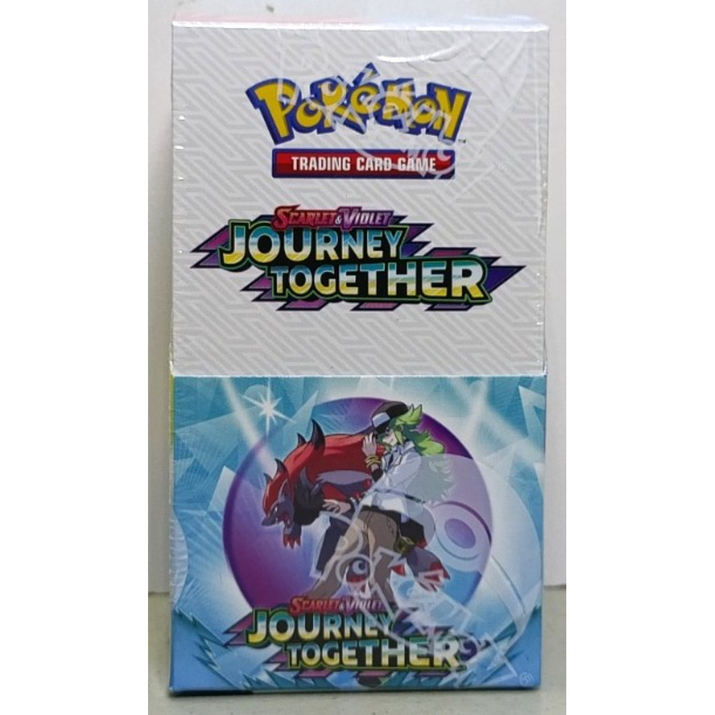 Pokemon TCG Scarlet & Violet Journey Together HALF Booster Box (18 Packs) |  Shopee Philippines
