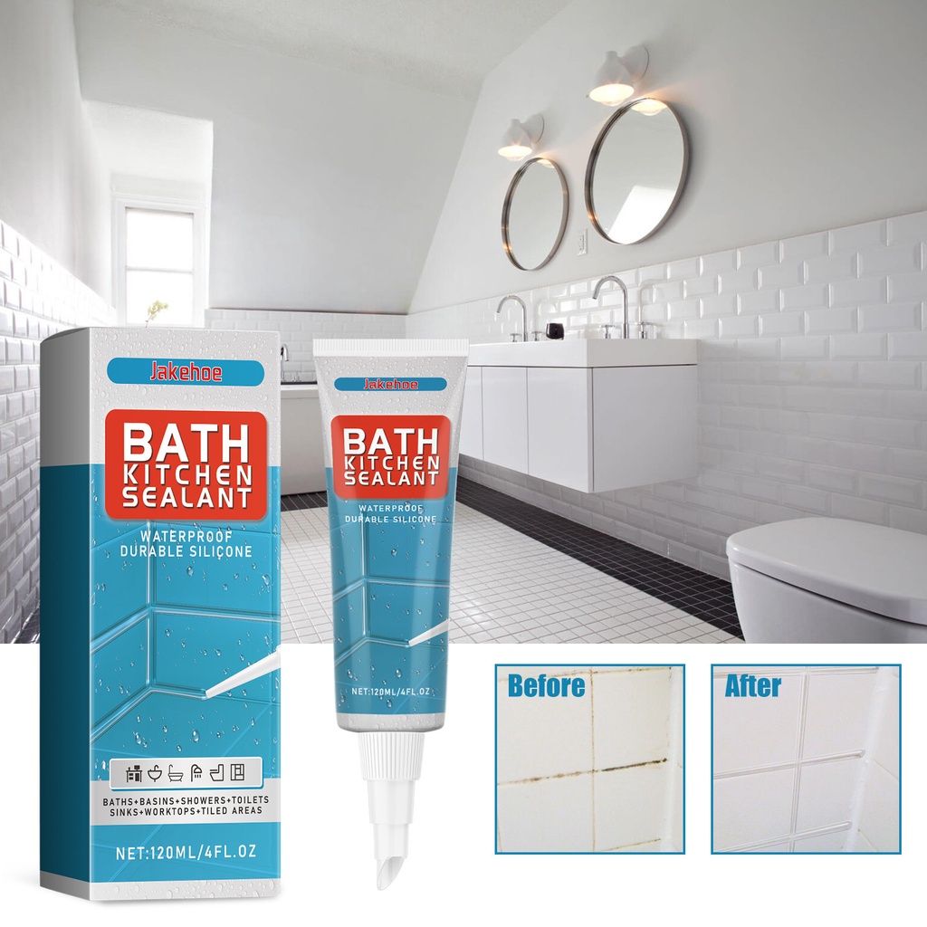 120ml Jakehoe Waterproof Bathroom Sealant Bathroom Floor Tile ...