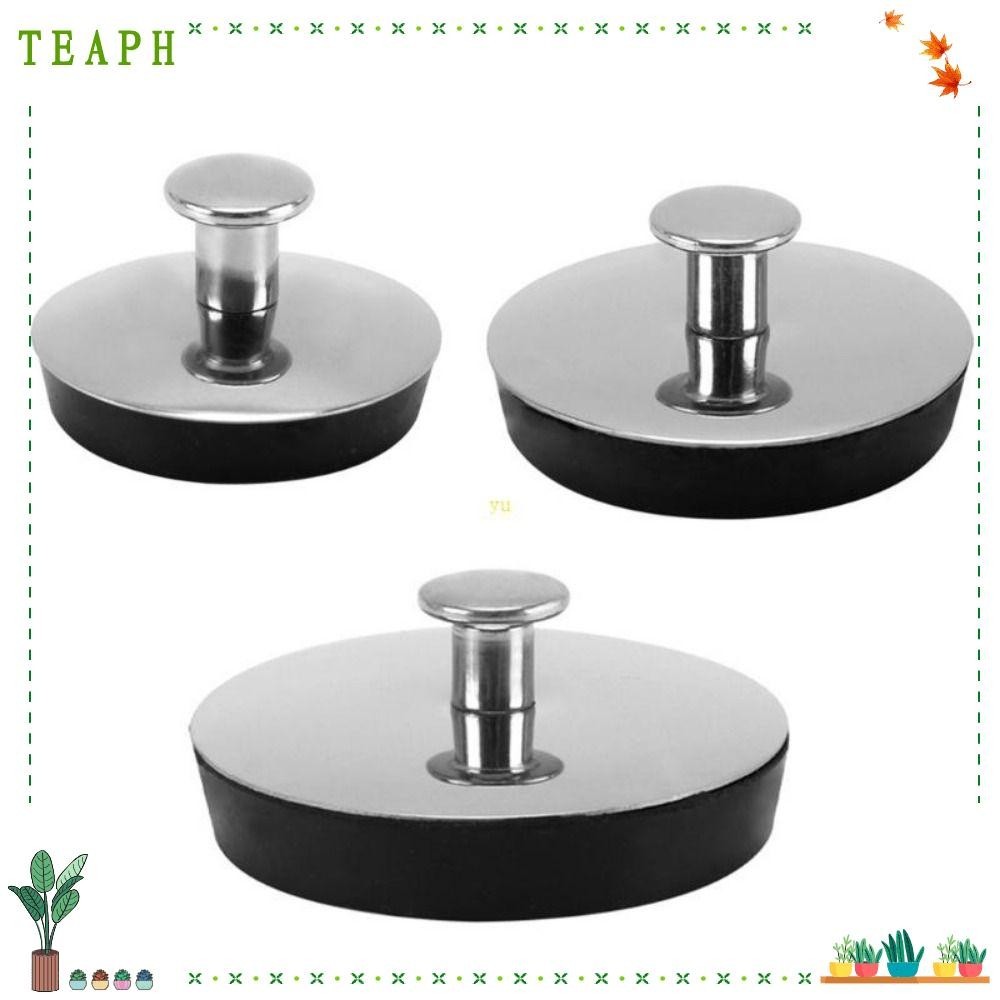 TEAPH 1Pcs Drain Stopper, Kitchen Bathroom Accessory Rubber Bath Plug