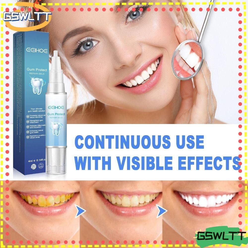 GSWLTT Gum Treatment Gel, Oral Care Repair Gum Shield Therapy Gel, Easy ...