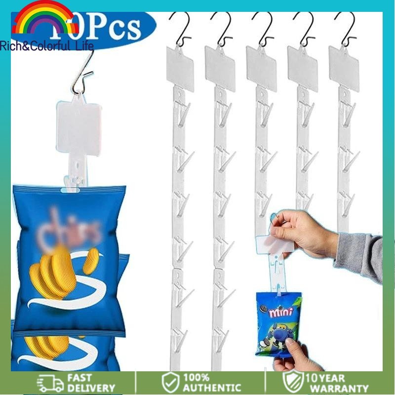 20PCS Station Hanging Merchandise Strips Plastic Hanging Display Strips ...