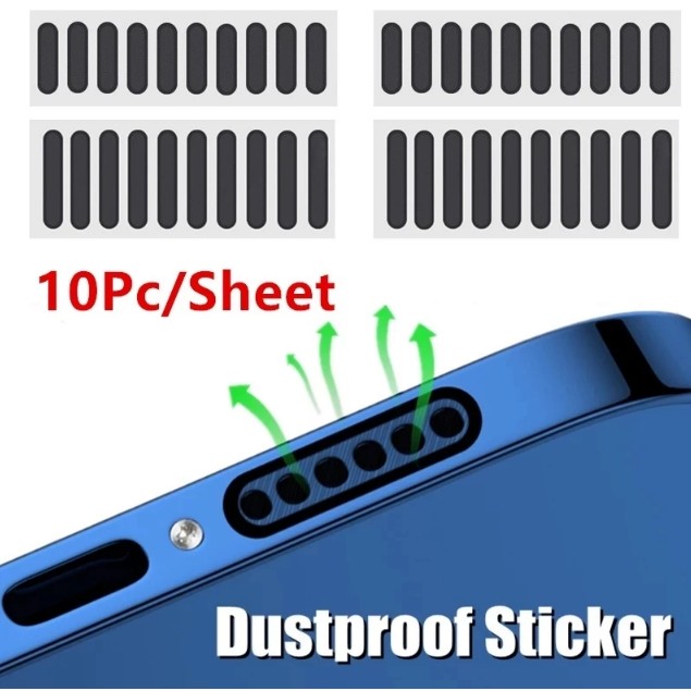 10Pcs/Sheet Universal Phone Dustproof Net Speaker Earpiece Anti Dust ...