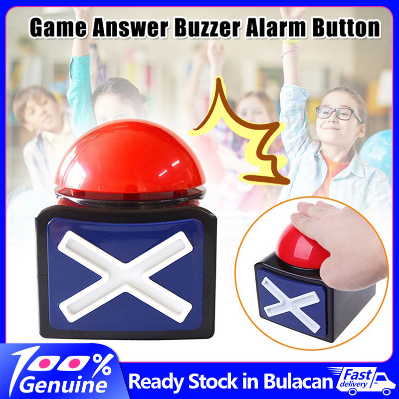Push-button Answering Machine Game Buzzer Alarm Sound Play Button Game ...