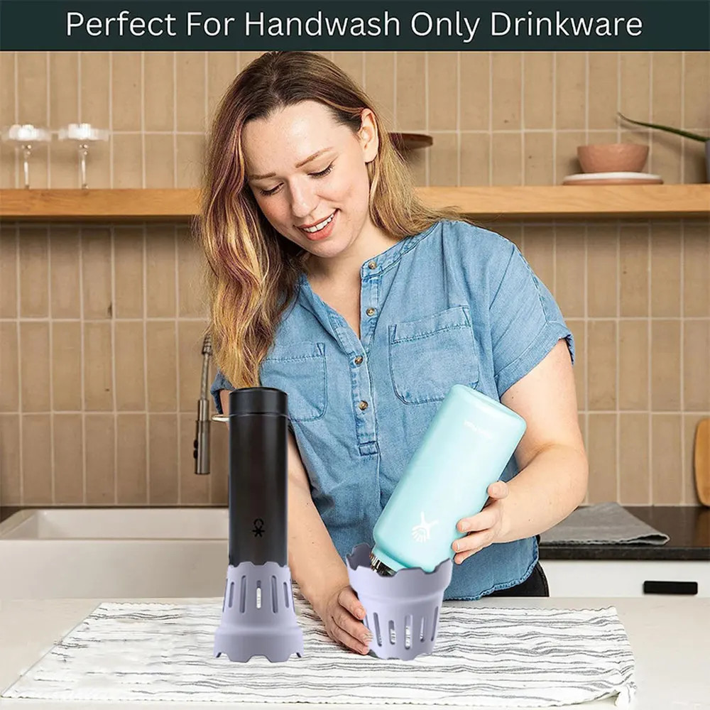Water Bottle Drying Rack, Bottle Dryer Rack For Faster Drying, For ...