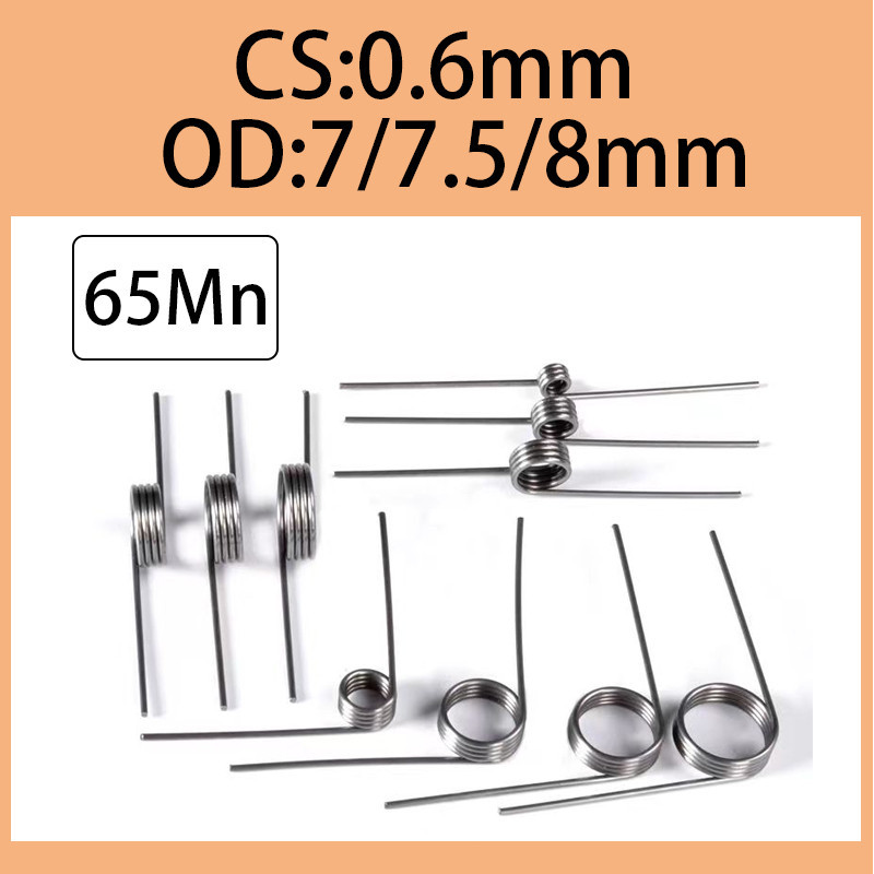 Cireux 10 Pièces Diamètre Du Fil 1.4mm 3/6/9 Bobines Ressort En Acier