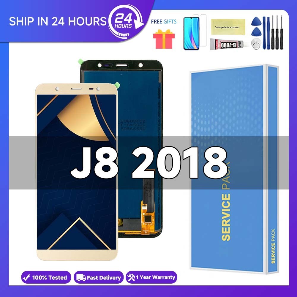 LCD Display For Samsung Galaxy J8 2018 J810 J800 Touch Screen Assembbly ...