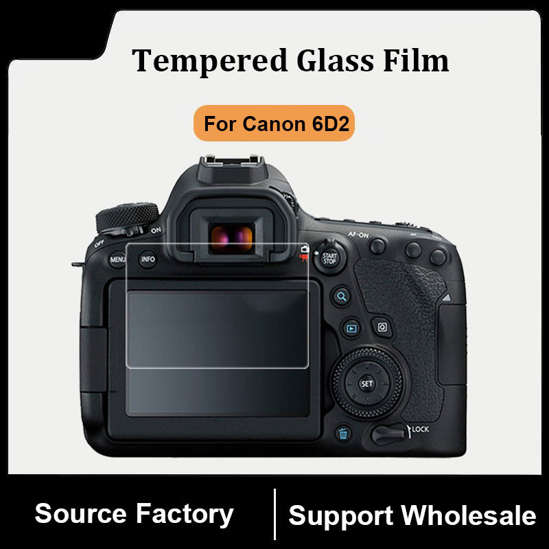 Lot De 3 Verres Trempés Mr.Shield Pour Canon EOS 90D / 80D / 77D / 70D - Protection Écran 9H Ultra-Résistante