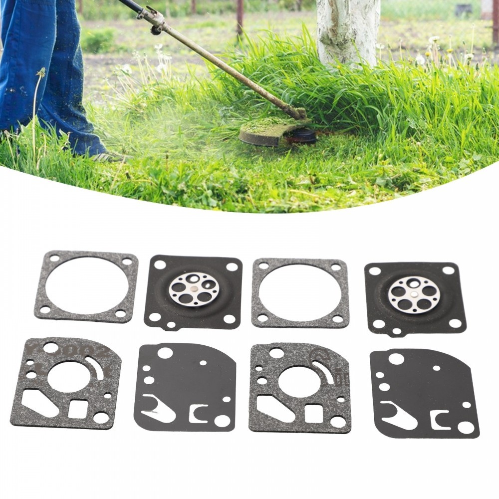 2 Sets Carburetor Diaphragm Repair Kit For Ruixing Carbs RyobiHomelite