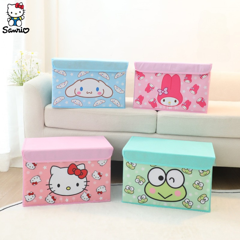 19cm ed Storage Box Large Size Foldable Kawaii Kuromi Pom Pom Purin ...