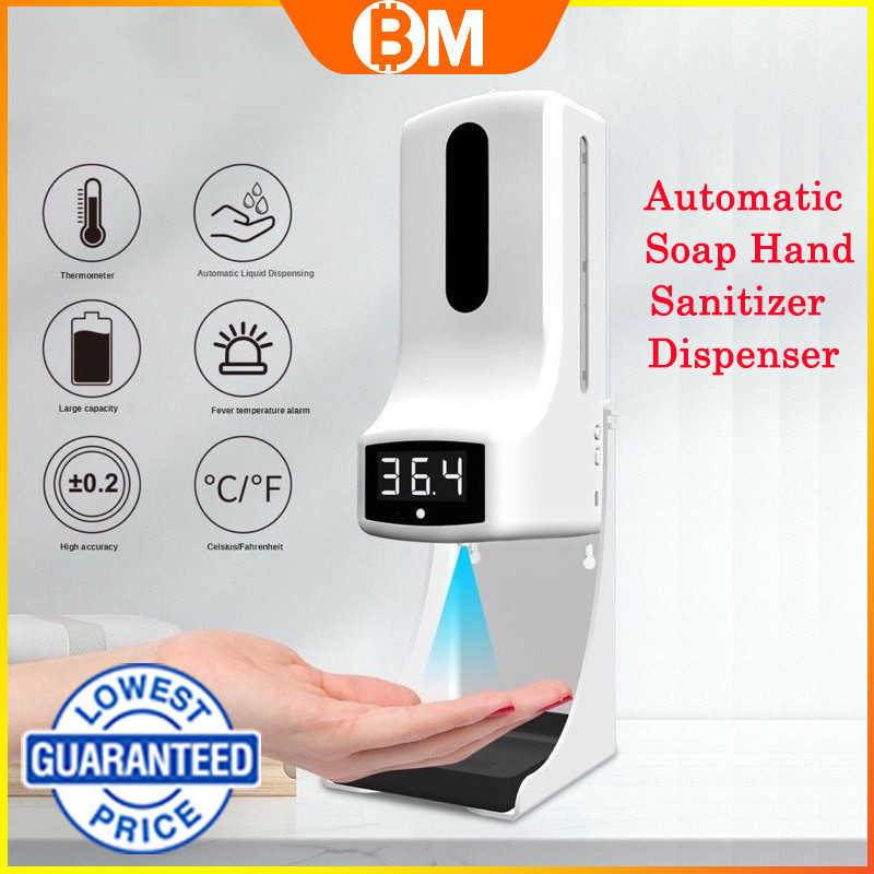 【COD】K9 PRO Infrared Thermometer with Automatic Liquid Soap Dispenser ...