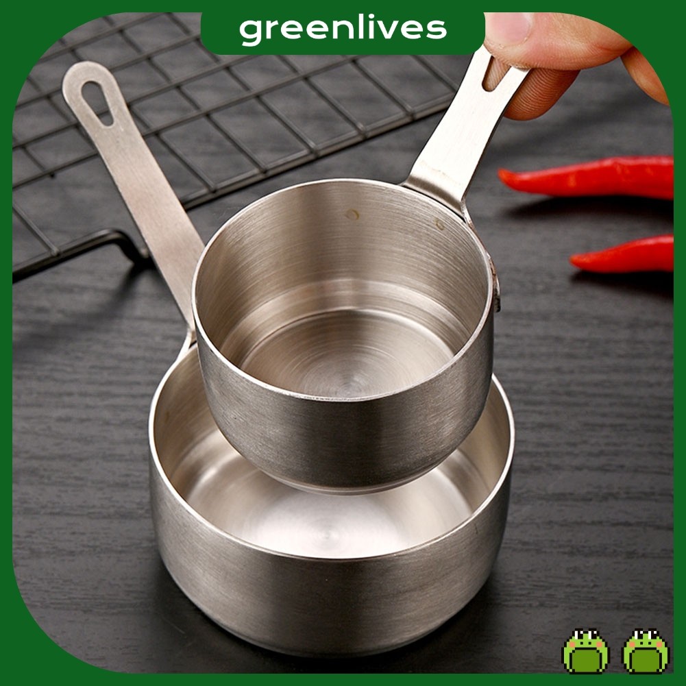 Small Stainless Steel Milk Pot - 500ml Mini Saucepan For Melting Butter, Chocolate, Coffee - View #6