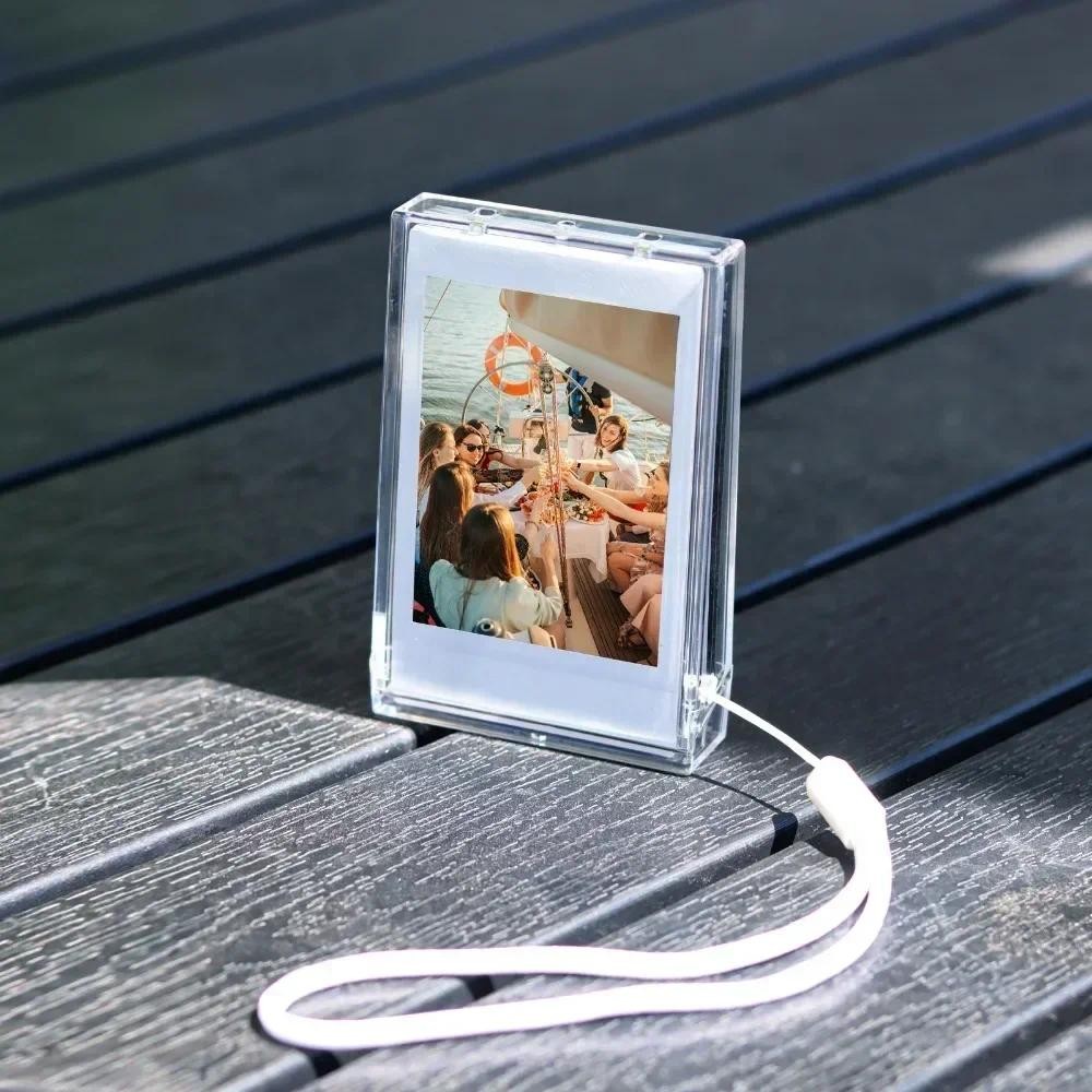 3-inch Film Clear Photo Storage Box Instant Camera Photo Case for ...