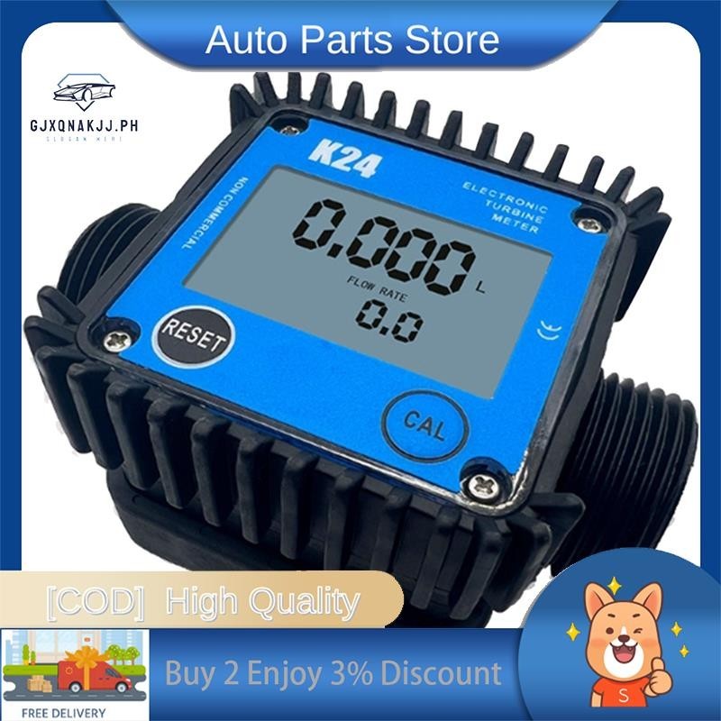1 Piece LCD Fuel Flow Meter K24 For Turbine Digital Die-Sel Fuel ...