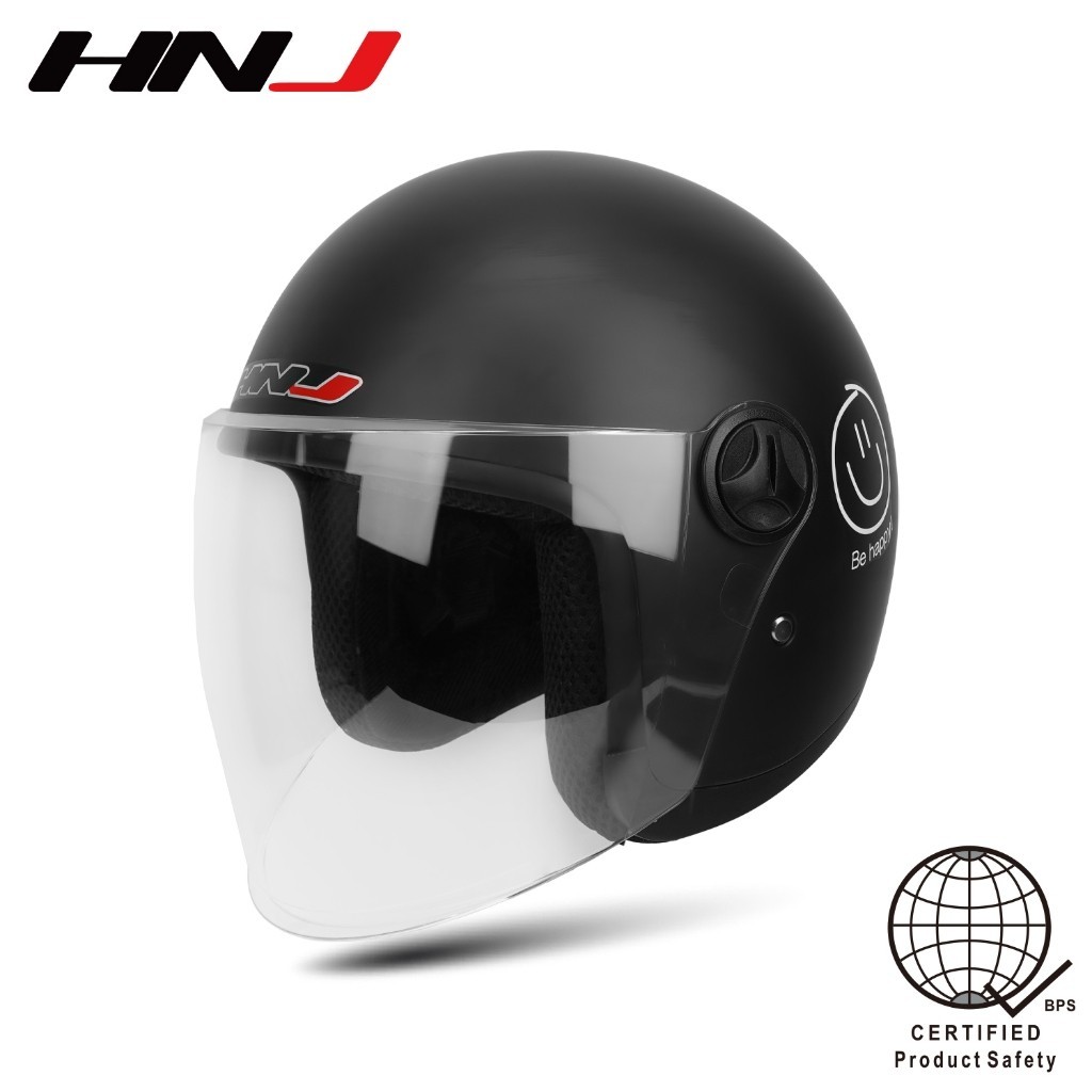 HNJ A4 04 Half Face Helmet for Motorcycle for kids man women nutshell Helmets with BPS