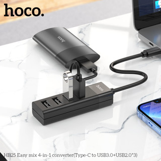 Hub Split USB 2.0 & USB 3.0 Hoco HB25 Port, Adapter From Type C To ...