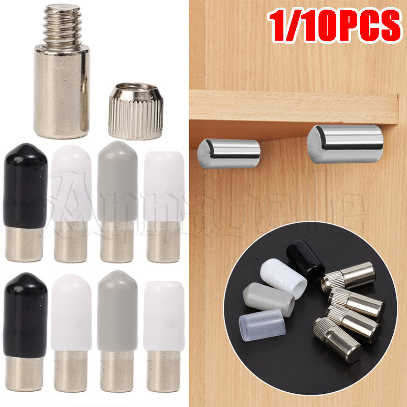 1/10Sets Screw Partition Bracket - Cupboard Support - Furniture Holder ...