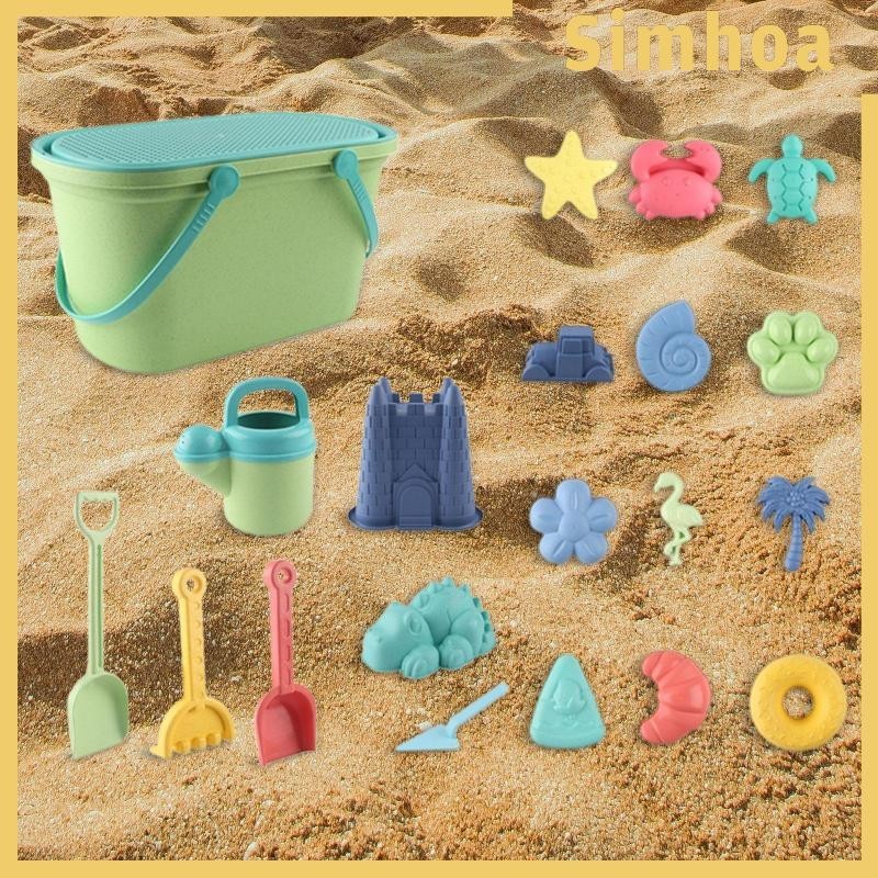 [SIMHOA] Sand Toys for Kids Sandbox Toy Watering Can Educational Sand ...