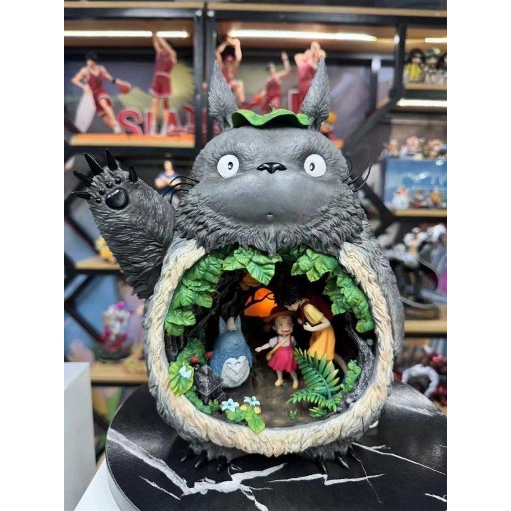 HQKO Ghibli My Neighborhood Totoro Cave 30cm Action Figure | Shopee ...