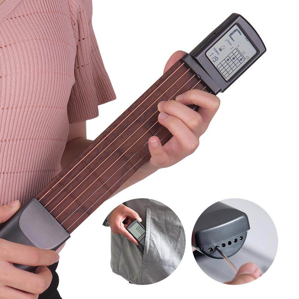GG+Portable Pocket Acoustic Guitar Practice Tool Gadget Chord Trainer 6 ...