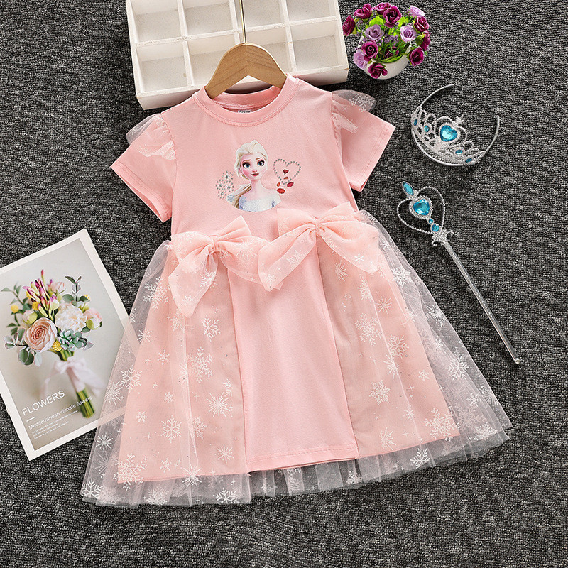 Frozen Elsa Princess Dress Summer Girls 2024 Styles Fashion Elsa Dress ...