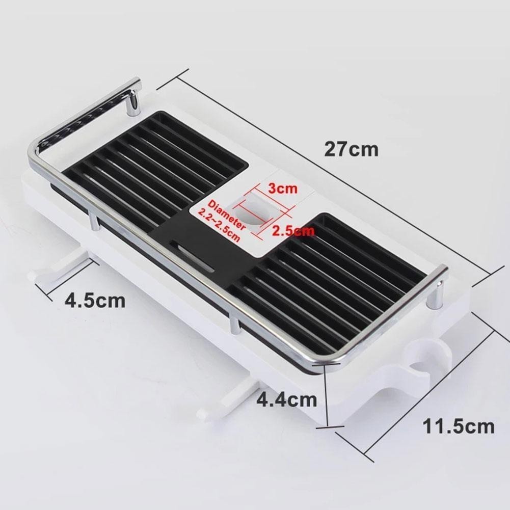 Bathroom showerrack bathroom shower free punch bracket tray bath shower ...