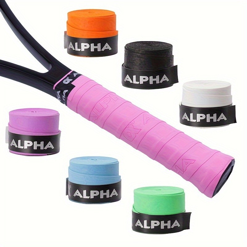 6pcs Tennis Racket Overgrips, Sticky & Dry Anti-Slip Grip Tape, For ...