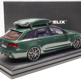 Mh Audi RS6 Dark Green 1: 18 Rare Car Model | Shopee Philippines