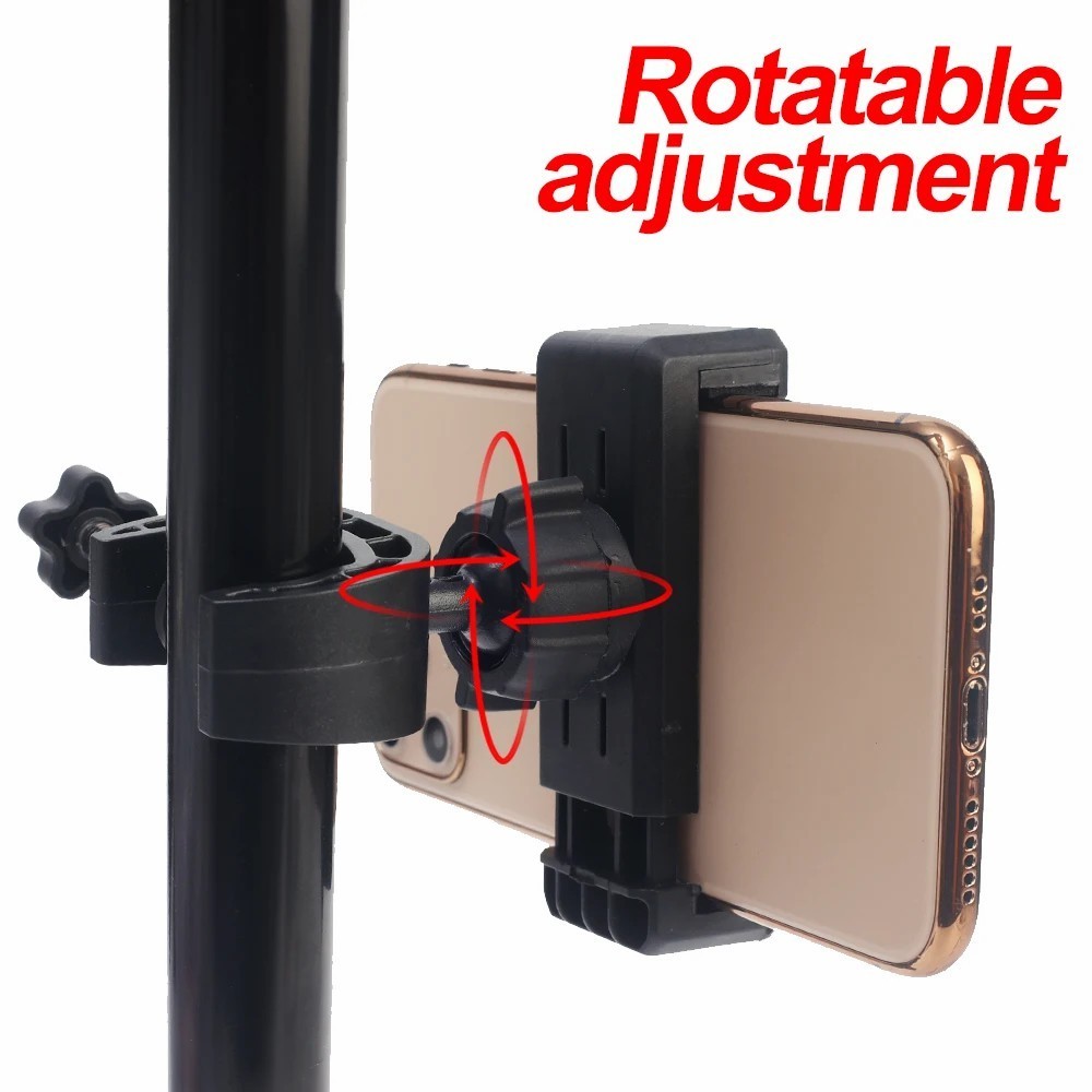 360 Degree Rotatable Tripod Phone Stand - Adjustable Tablet Live ...