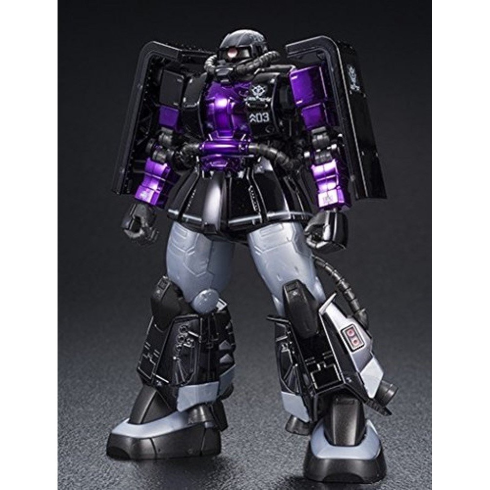 HG 1/144 MS-06R-1A High Mobility Type Zaku II Black Triple Star ...