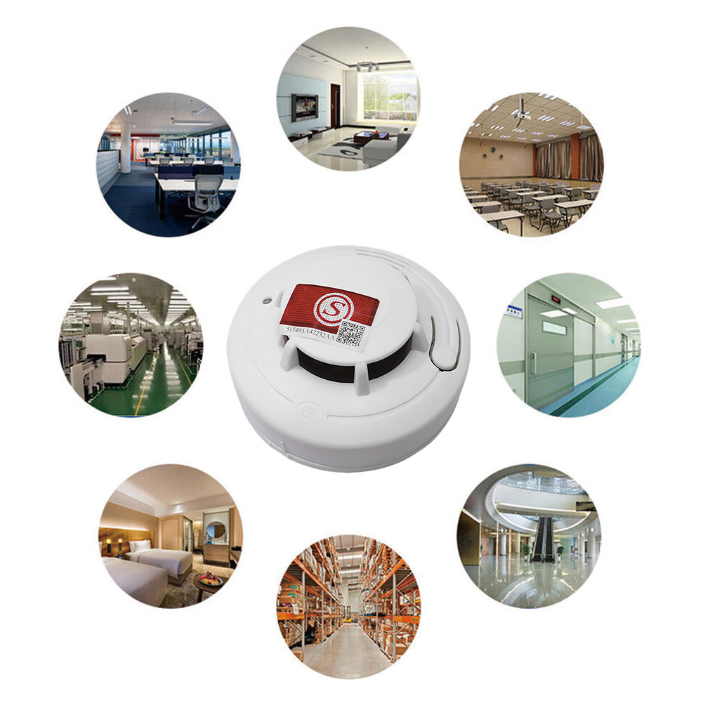 Practical Fire Smoke Detector Wireless Fire Smoke Detector with ...
