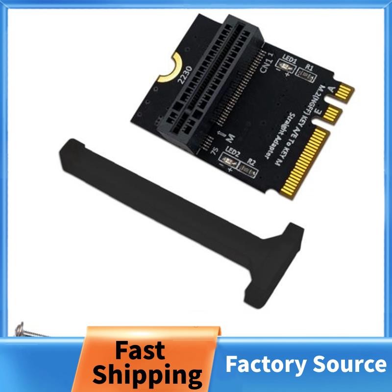 M.2 NVME Adapter SSD PCIE M2 NGFF Key M to M.2 Key A/E Adapter Vertical ...